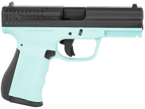 FMK G9C1G2TBSS 9C1 G2 9mm Luger 14+1 4" Black Stainless Steel Barrel, Black Serrated Carbon Steel Slide, Blue Jay Polymer Frame w/Picatinny Rail, Black Backstrap Grip