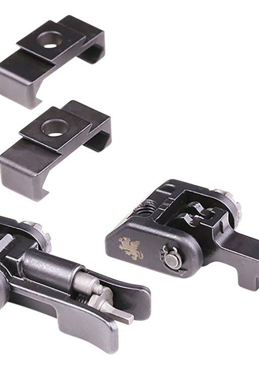 Griffin Armament GAM2S M2 Sight Kit  Black Melonite Flip-Up Front and Rear Sight Set