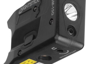 Nightstick TSM15G Light with Green laser for S&W M&P Shield/Shield Plus  Black 150 Lumens White LED