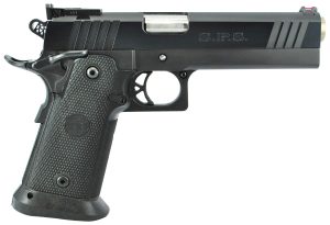 TriStar 85675 SPS Pantera 1911 Full Size Frame 9mm Luger 18+1 5" Stainless Steel Barrel, Black Chrome Serrated Steel Slide, Black Steel Frame w/Beavertail, Black Polymer Grip, Right Hand