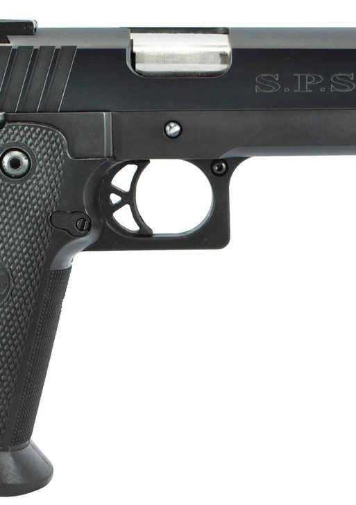 TriStar 85675 SPS Pantera 1911 Full Size Frame 9mm Luger 18+1 5" Stainless Steel Barrel, Black Chrome Serrated Steel Slide, Black Steel Frame w/Beavertail, Black Polymer Grip, Right Hand