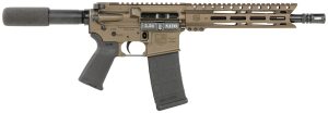 Diamondback DB1915K071 DB15  5.56x45mm NATO 30+1 10" Black Nitride Threaded Barrel, M-LOK Handguard, Midnight Bronze Aluminum Picatinny Rail Receiver, Black Buffer Tube, Black Magpul Grip, Right Hand