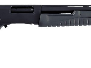 Escort HEFH2022051Y Field Hunter  Youth 20 Gauge Pump 3" 4+1 22" Black Chrome Vent Rib Barrel, Black Anodized Grooved Aluminum Receiver, Fixed Black Synthetic Stock, Right Hand