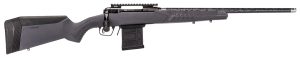Savage Arms 57940 110 Carbon Tactical Full Size 6.5 PRC 5+1 24" Carbon Fiber Threaded Barrel. Matte Black Picatinny Rail Carbon Steel Receiver. Adj AccuStock Gray Synthetic Stock, Right Hand