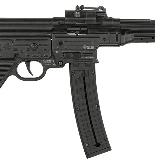 Mauser Rimfire 4440020 STG-44 *CA Compliant Full Size 22 LR 10+1 16.50" Black Barrel & Receiver,  Black Wood Fixed Stock