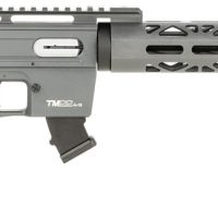Rock Island TM2218SGREY TM22  22 LR 10+1 18" Barrel, Threaded Muzzle, Exclusive Sniper Gray Anodized Metal Finish, 7075-T6 Aluminum Receiver, M-Lok Handguard, Synthetic Stock