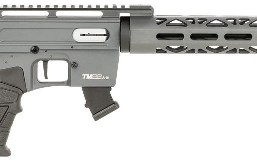 Rock Island TM2218SGREY TM22  22 LR 10+1 18" Barrel, Threaded Muzzle, Exclusive Sniper Gray Anodized Metal Finish, 7075-T6 Aluminum Receiver, M-Lok Handguard, Synthetic Stock