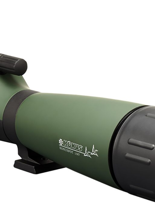 Konus 7127 Konuspot 100 Angled Body 20-60x 100mm Green Rubber Armor Aluminum