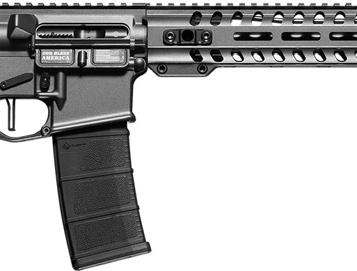 Patriot Ordnance Factory 01649 Minuteman Direct Impingement *CA Compliant 5.56x45mm NATO 16.50" 10+1 Tungsten Rec/14.5" M-Lok Handguard Black Nitride Barrel Black Polymer 6 Position MFT Stock & Grip