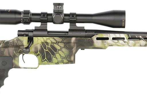 Howa HMXL65GKAC M1500 Mini Excel Lite 6.5 Grendel 5+1 20" Black Heavy Barrel, Kryptek Altitude Aluminum Receiver, Black Synthetic Adj Luth-AR Stock, Black Polymer Grip, Game Pro 4-12x40mm, Right Hand
