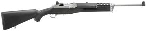 Ruger 5805 Mini-14 Ranch 223 Rem/5.56 NATO 5+1 18.50" Matte Stainless Steel Barrel, Matte Stainless Steel Drilled & Tapped Receiver, Black Synthetic Fixed Stock, Right Hand