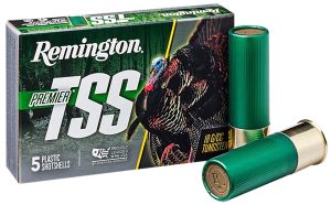 Remington Ammunition 28043 Premier TSS Turkey 12 Gauge 3" 1 3/4 oz Tungsten 7 Shot 5 Per Box/ 10 Cs