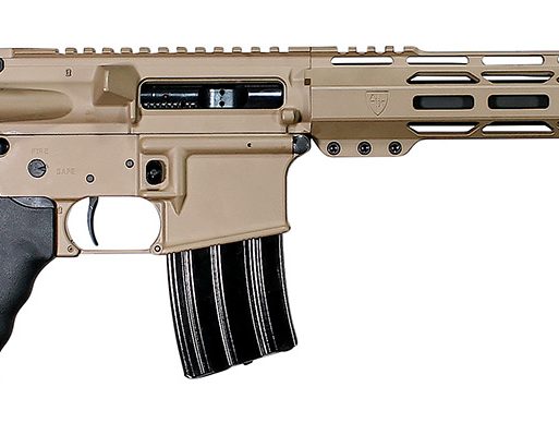 Alexander Arms  Tactical  50 Beowulf 7+1 18" Black Fluted/Threaded Barrel, Flat Dark Earth Cerakote Picatinny Rail Aluminum Receiver, M-LOK Handguard, Black Synthetic B5 Bravo Stock, Black A2 Grip