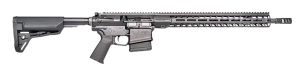 Stag Arms STAG10000142 Stag 10 Marksman 308 Win 18" 10+1 Black Hard Coat Anodized Rec Black Adjustable Magpul SL-S Stock Black Magpul MOE Grip Right Hand