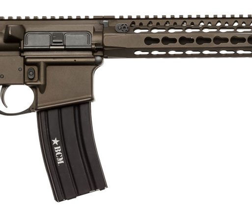 BCM 750790BRZ RECCE-16 KMR-A 223 Rem,5.56x45mm NATO 16" 30+1 Bronze Cerakote, Black Manganese Phosphate, 6 Position Stock Black Bravo Mod 3 Grip