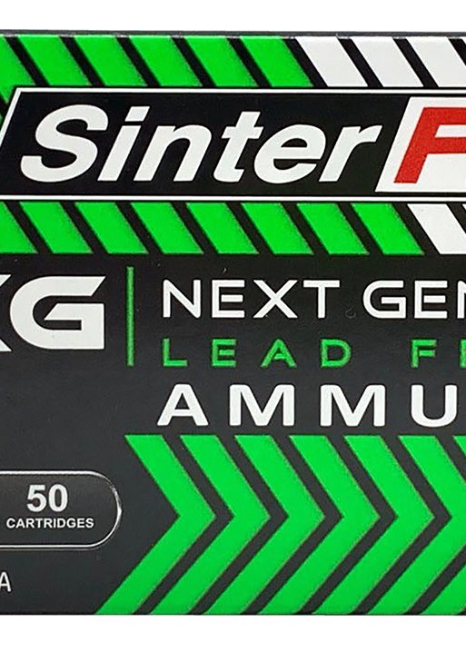 SinterFire Inc SF38075NXG Next Generation (NXG)  380ACP 75gr Lead Free Ball 50 Per Box/20 Case