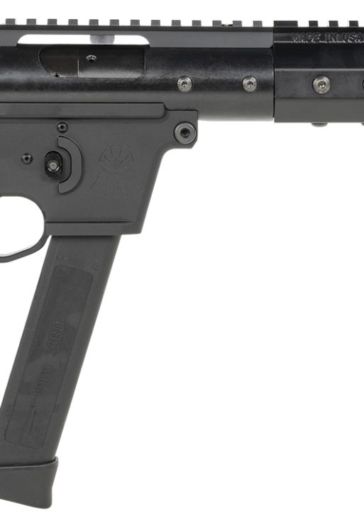 Tactical Superiority SIA-TAC09-085RD Tac-9  9mm Luger 8.50" Black Hard Coat Anodized Rec Picatinny Rail End Cap Black A2 Grip Includes Red Dot