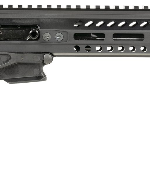 Patriot Ordnance Factory 01837 Rebel  22 LR 8" Barrel w/Faux Suppressor, Black Anodized Upper Receiver/Polymer Lower, 7" M-LOK Free-Float Handguard, QD Endcap, MFT Grips, Accepts 10/22 Magazines
