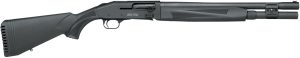 Mossberg 85152 940 Pro Tactical 12 Gauge Semi-Auto 3" 7+1 18.50" Cylinder Bore, Black, Optic Cut Rec, Synthetic Furniture with QD Sling Mounts, Adj. Shim Stock, Fiber Optic Sight