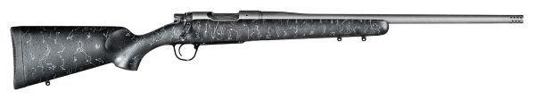 Christensen Arms CA10280413411 Mesa  308 Win 4+1 22" Threaded Barrel, Tungsten Gray Cerakote, Black with Gray Webbing Stock