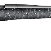 Christensen Arms CA10280214411 Mesa  300 Win Mag 3+1 24" Threaded Barrel, Tungsten Gray Cerakote, Black with Gray Webbing Stock