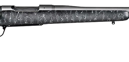 Christensen Arms CA10280214411 Mesa  300 Win Mag 3+1 24" Threaded Barrel, Tungsten Gray Cerakote, Black with Gray Webbing Stock