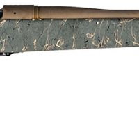 Christensen Arms 8010201400 Mesa Long Range 338 Lapua Mag 3+1 27" Threaded Barrel, Burnt Bronze Cerakote, Green with Black/Tan Webbing Stock
