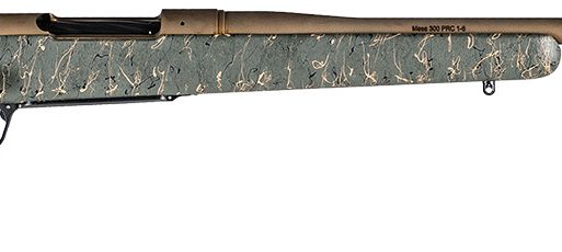 Christensen Arms 8010201400 Mesa Long Range 338 Lapua Mag 3+1 27" Threaded Barrel, Burnt Bronze Cerakote, Green with Black/Tan Webbing Stock