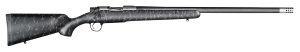 Christensen Arms CA10299H14211 Ridgeline  6.5 Creedmoor 4+1 24" Carbon Fiber/Threaded Barrel, Tungsten Gray Cerakote, Black with Gray Webbing Stock