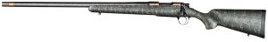Christensen Arms 8010603800 Ridgeline  7mm-08 Rem 4+1 24" Carbon Fiber/Threaded Barrel, Burnt Bronze Cerakote, Green with Black/Tan Webbing Stock, Left Hand