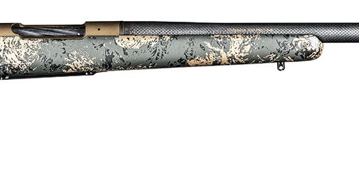 Christensen Arms 8010631500 Ridgeline FFT 6.8 Western 3+1 20" Carbon Fiber/Threaded Barrel, Burnt Bronze Cerakote, Green with Black/Tan Accents Stock