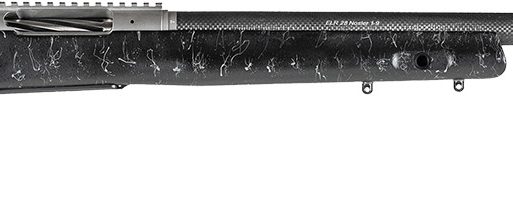 Christensen Arms CA10266875361 ELR  28 Nosler 3+1 26" Target Profile Carbon Fiber Barrel, Black Nitride Finish, Black with Gray Webbing Stock