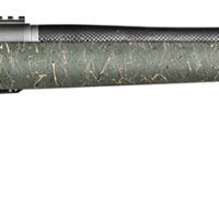 Christensen Arms CA10268H14233 Summit TI  Full Size 6.5 Creedmoor 4+1, 24" Natural Titanium Steel Threaded Barrel, Natural Titanium Aluminum Receiver Green w/Black/Tan Webbing Fixed Sporter Stock
