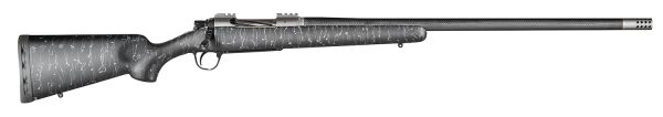 Christensen Arms CA10268315331 Summit TI  Full Size 7mm Rem Mag 3+1, 26" Natural Titanium Steel Threaded Barrel, Natural Titanium Aluminum Receiver, Black w/Gray Webbing Fixed Sporter Stock