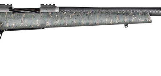 Christensen Arms CA10269315323 Summit TI  Full Size 7mm Rem Mag 3+1, 26" Natural Titanium Steel Threaded Barrel, Natural Titanium Aluminum Receiver, Green w/Black/Tan Accents Fixed Thumbhole Stock