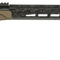 Christensen Arms 8010302000 Modern Precision  6mm Creedmoor 24" Threaded Carbon Fiber Barrel 5+1, Black Nitride Finish, Desert Brown Anodized Folding Stock, Polymer Grip