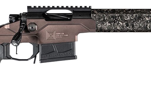 Christensen Arms 8010300800 Modern Precision  308 Win 16" Threaded Carbon Fiber Barrel 5+1, Black Nitride Finish, Desert Brown Anodized Folding Stock, Polymer Grip