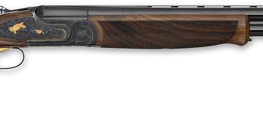 F.A.I.R. FRJBPRTG2828 Jubilee Prestige Tartargua Gold Full Size 28 Gauge Break Open 2.75" 2rd 28" Blued Over/Under Barrel, Gold Engraving Aluminum Receiver, Fixed Walnut Stock, Ambidextrous