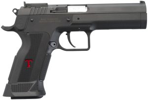 Tanfoglio IFG TFLIMPROP10 Limited Custom P 10mm Auto 14+1 4.76" Black Polygonal Rifled Barrel, Black Steel Slide, Black Polymer Frame,  Black Polymer Grips, Ambidextrous