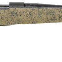 Howa HHS43163 M1500 HS Precision 308 Win 5+1 22" Threaded Barrel, Black Metal Finish, Green with Black Webbing Fixed HS Precision Stock