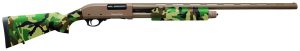Charles Daly 930330 301  12 Gauge 3" 4+1 28" Vent Rib Barrel, Flat Dark Earth Barrel/Receiver, Woodland Camo Synthetic Stock & Forend, Includes 3 Choke Tubes