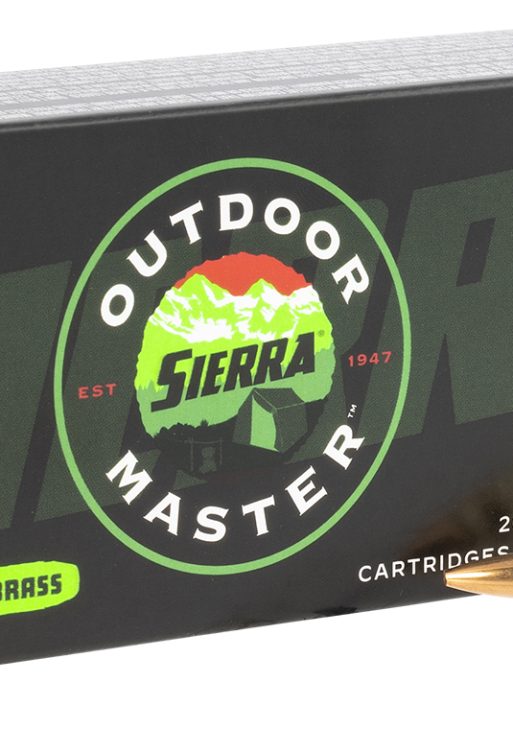 Sierra A937532 Outdoor Master  223Rem 5gr Hollow Point Boat Tail 20 Per Box/10 Case