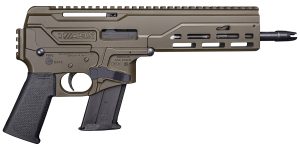 Diamondback DB165AL101 DBX  Sports South Exclusive 5.7x28mm 20+1 8" Black Nitride Threaded Barrel, M-LOK Handguard, OD Green Aluminum Picatinny Rail Receiver, Black Magpul K Grip