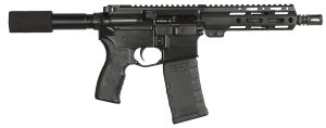 Bersa BAR15PBM BAR15  5.56x45mm NATO 30+1 7.50" Barrel, A2 Flash Hider, Black Bruniton Finish, Buffer Tube Stock, M-LOK Handguard, MFT Grip, Manual Safety