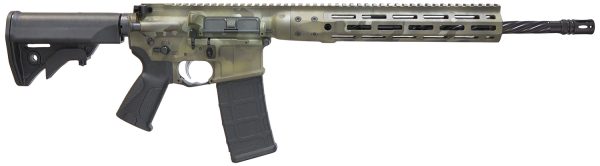 LWRC ICDIR5FDC16ML LWRCI Direct Impingement 5.56x45mm NATO 30+1 16.10" Barrel,  Exclusive Multicam Finish, A2 Flash Hider, Steel Receiver, Black OEM Stock, Magpul MOE+ Grip, Optics Ready
