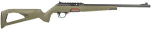Winchester Repeating Arms 521140102 Wildcat  22 LR 10+1 18", Matte Black Barrel/Rec, Skeletonized OD Green Stock, Ghost Ring Sight, Suppressor Ready