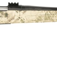 CVA CR3989 Cascade XT Full Size 6.5 PRC 4+1 24" Graphite Black Cerakote Steel Threaded Barrel, Realtree Hillside Adj w/Soft Touch Synthetic Stock