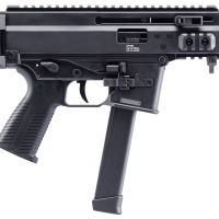 B&T Firearms 36176502G APC9K  9mm Luger 33+1 4.30" Black Steel Barrel, Black Picatinny Rail Receiver, Brace Adapter, Black Polymer Grips, Ambidextrous