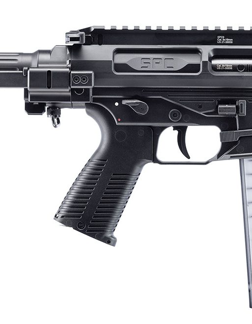 B&T Firearms 500003PDWTB SPC9  9mm Luger 30+1 4.50", Black, PDW Stock/Brace, Polymer Grip (OEM Mag)
