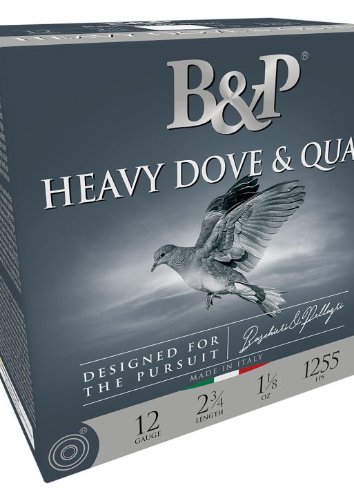 B&P 12B18D8 Heavy Dove & Quail  12Gauge 2.75" 1 1/8oz 8Shot 25 Per Box/10 Case